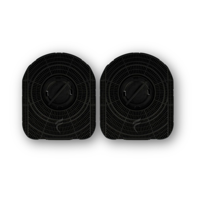 Point Filtre® - Juego de 2 filtros de carbón activado para campana Whirlpool DKE3360/SW