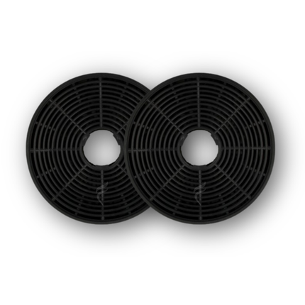 Point Filtre® - Pack de 2 filtros de carbón activado para campana extractora Silverline H10590015 