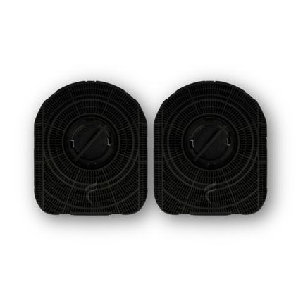 Point Filtre® - Lot de 2 Filtres à Charbon Actif pour Hotte Airforce MODULO CS1