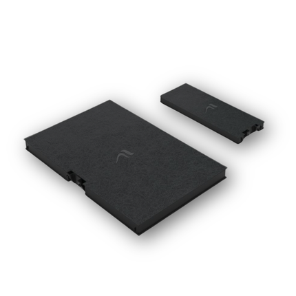 Point Filtre® - Kit de 2 Filtres à Charbon Actif pour Hotte Bosch DWK98JM60