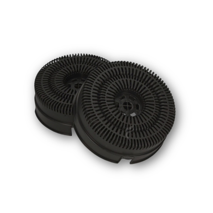 Point Filtre® - Lot de 2 Filtres à Charbon Actif pour Hotte Hotpoint-Ariston AH61CMX/HA