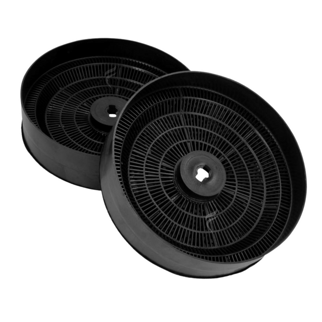 Point Filtre® - FIL46 - Lot de 2 Filtres à Charbon Actif pour Hotte de Cuisine - 170mm