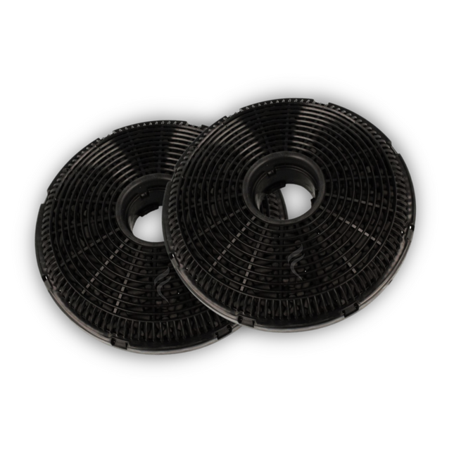 Point Filtre® - FIL48 - Set van 2 actieve koolfilters voor afzuigkappen - Diameter 160 mm 