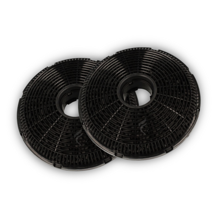 Point Filtre® - Lot de 2 Filtres à Charbon Actif pour Hotte Beko HCA 62641 BH