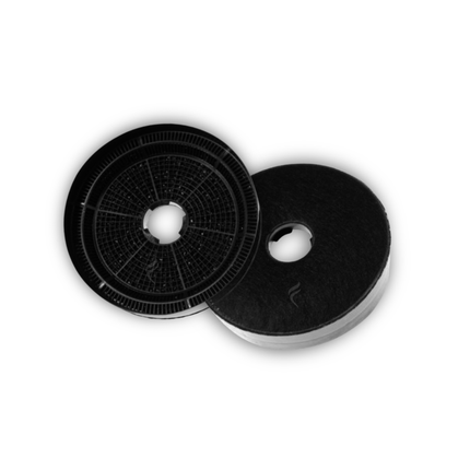 Point Filtre® - FIL56 - Lot de 2 Filtres à Charbon Actif pour Hotte de Cuisine - Diamètre : 165mm