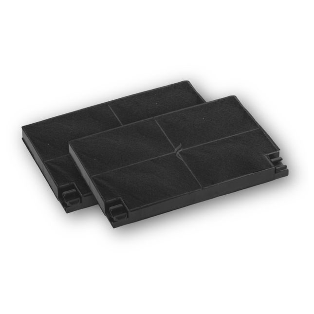 Point Filtre® - Set van 2 actieve koolfilters voor Franke OMNIA FTCO 60 XS afzuigkap 