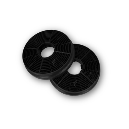 Point Filtre® - Juego de 2 filtros de carbón activado para campana extractora Rosières RHT6300/2LPN 