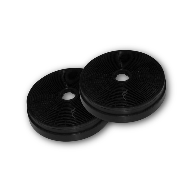 Point Filtre® - FIL92 - Set van 2 actieve koolfilters voor afzuigkappen - Diameter 175 mm 