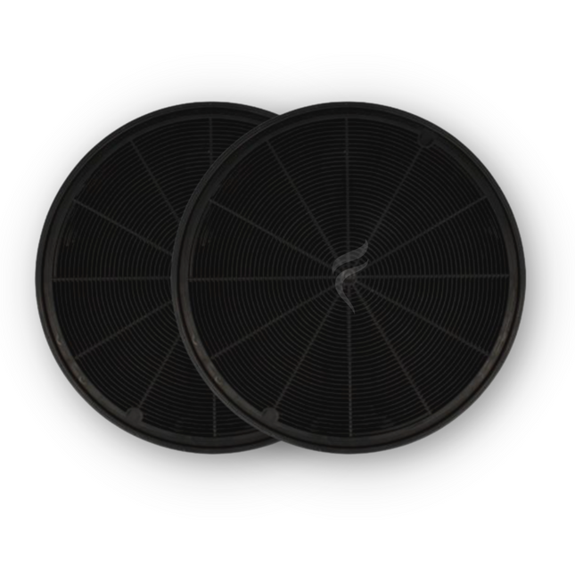 Point Filtre® - Lot de 2 Filtres à Charbon Actif pour Hotte Faber TWEET EV8 LED WH A80