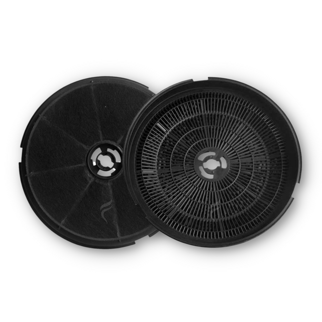 Point Filtre® - Set van 2 actieve koolfilters voor Glem XHG26 afzuigkap 