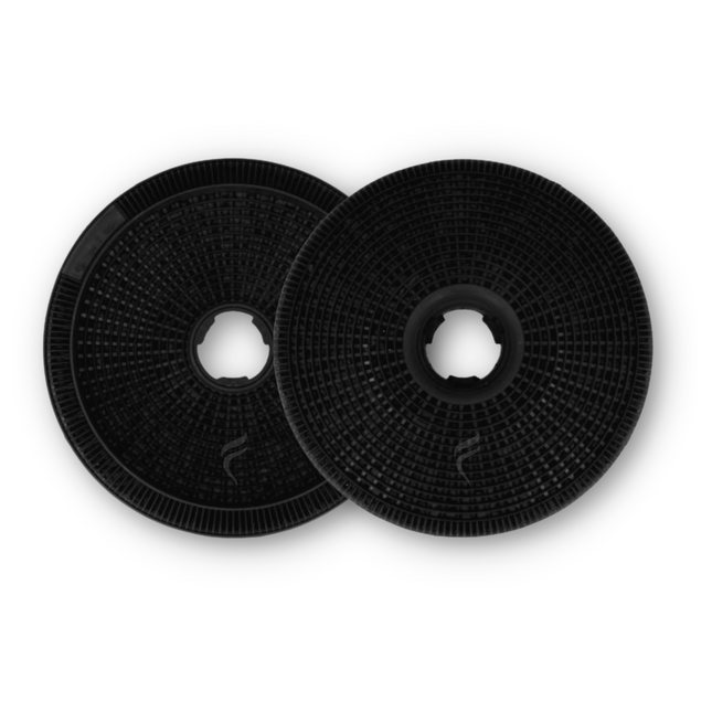 Point Filtre® - Set van 2 actieve koolfilters voor Glem GHP97IX afzuigkap 